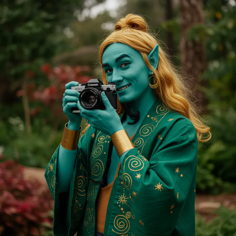 Genie with Camera: Capturing Magical Moments