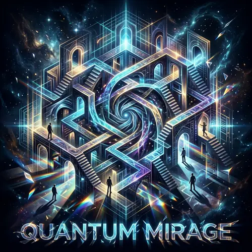 Quantum Mirage | Mind-Bending Artwork Playing with Light & Shadow