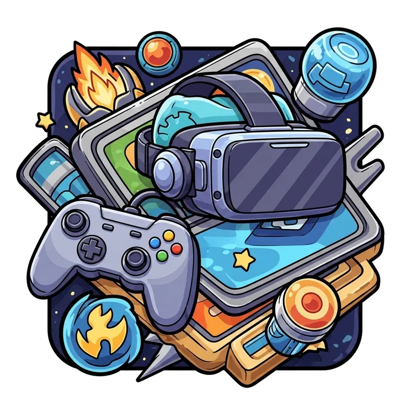 Unique Video Game Icon Design