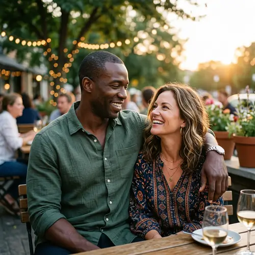 Stunning Milf and Charismatic Black Man