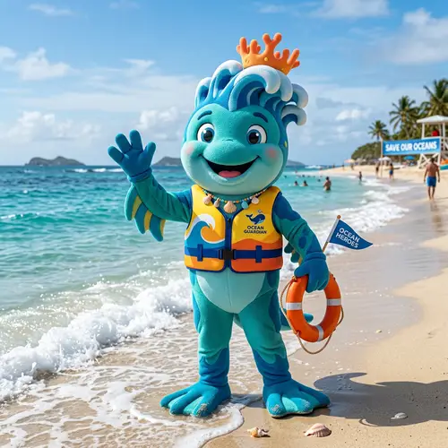 Ocean Mascot: Fun & Engaging Sea Characters