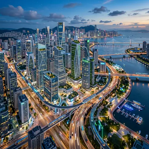 Stunning High-Resolution Cityscape Images