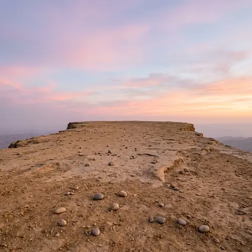 Tranquil Minimalist Plateau Landscape