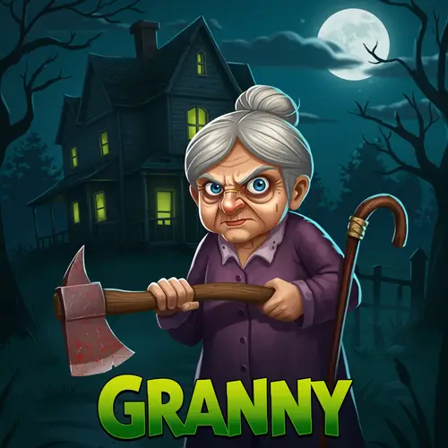 Granny Game Thumbnail - Scary Adventure Awaits