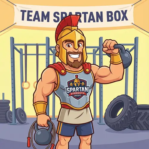 Spartan Mascot for Your CrossFit Box