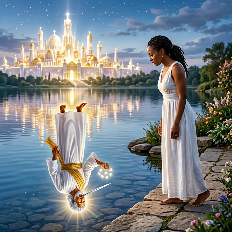 Enigmatic Reflection: Divine Appearance of Jesus in New Jerusalem