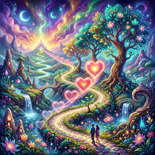 Surrealistic Landscape: Self-Love & Personal Growth in Modern Relationships