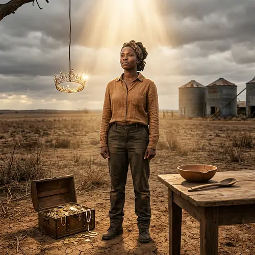 Resilience of a Black Woman Against Temptations