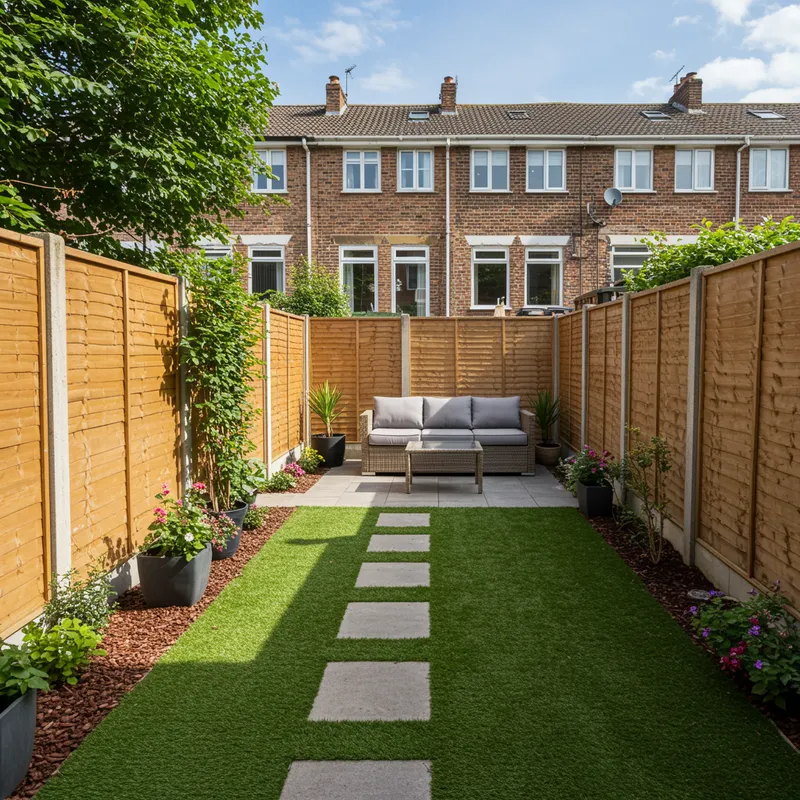Small North-Facing Terraced Garden Design Ideas