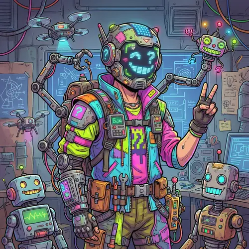 Unique Cyberpunk Character Design
