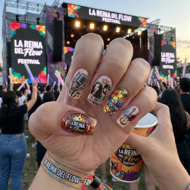 Nail Designs Inspired by La Reina del Flow