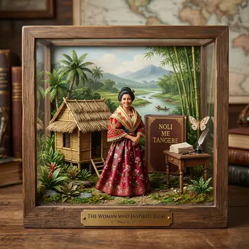 Rizal's Girlfriend Diorama: Tribute to Maria Clara