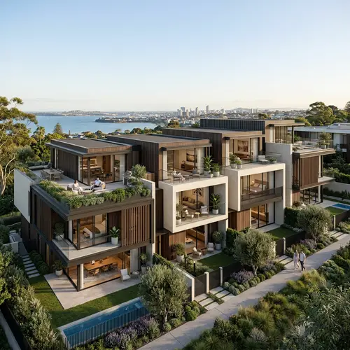 Modern Luxury Terrace Homes: Artist's Impression