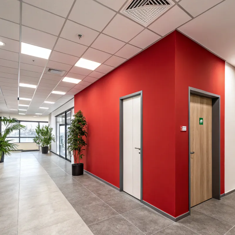 Office Entrance Wall Redesign Ideas