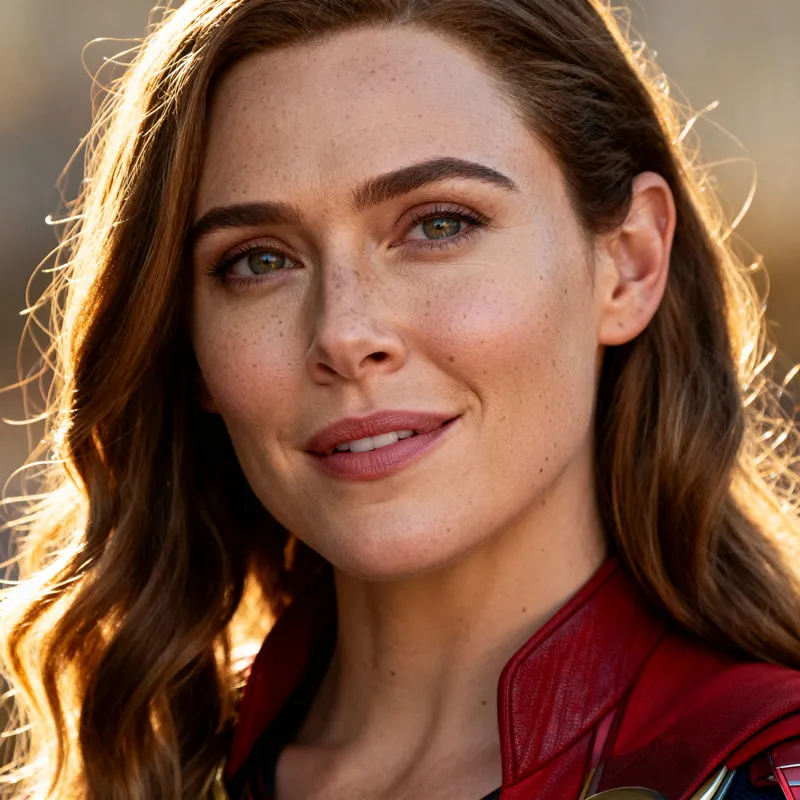 Stunning Portrait of Elizabeth Olsen in High Detail