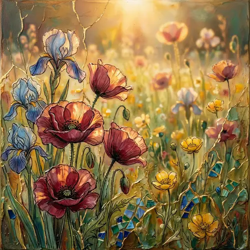 Stunning Odilon Redon Style Botanical Art