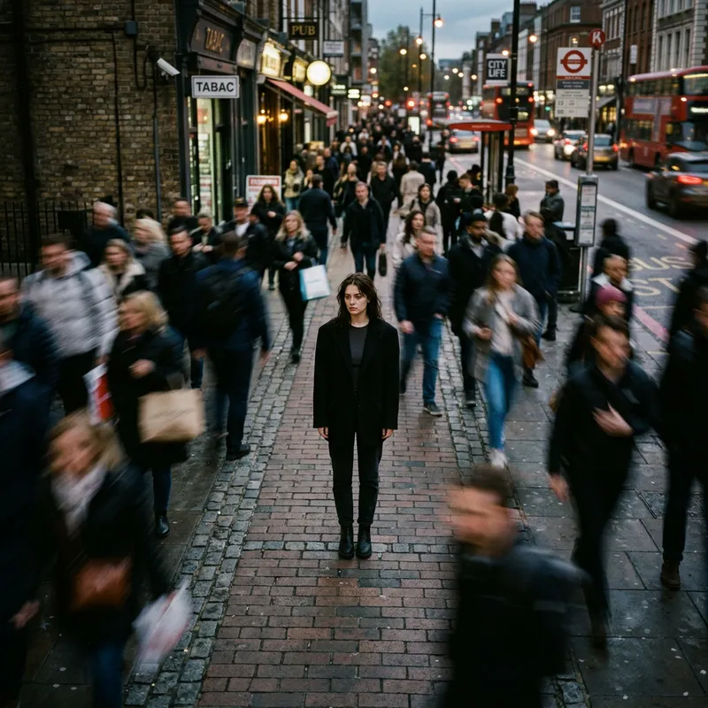 Cinematic Overhead Shot in Brick City