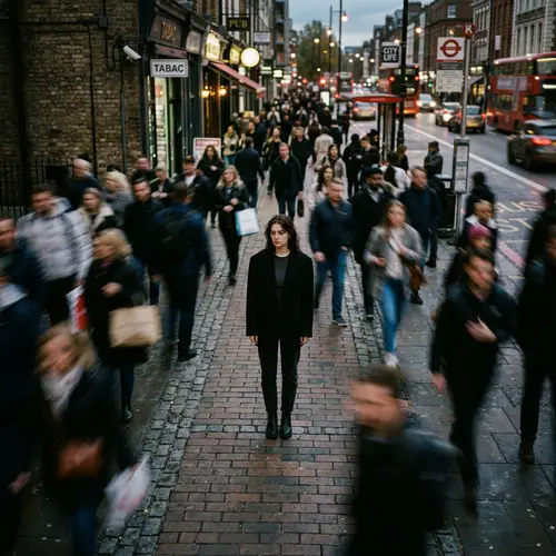 Cinematic Overhead Shot in Brick City