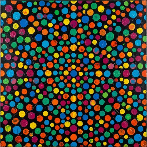 Vibrant Polka Dot Pattern | Imaginative & Energetic Design Style