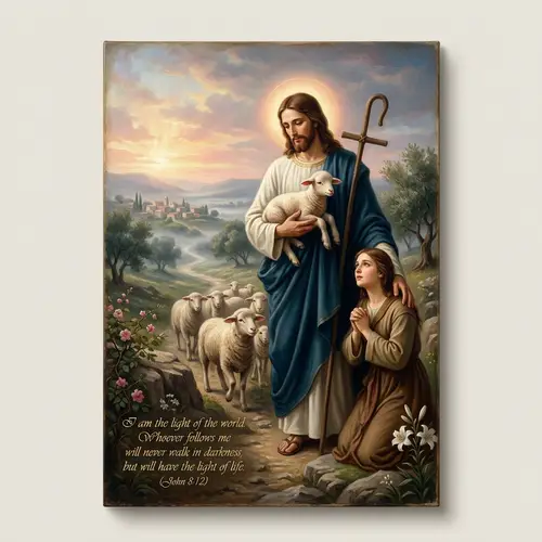 Inspirational Biblical Artwork for Devotion