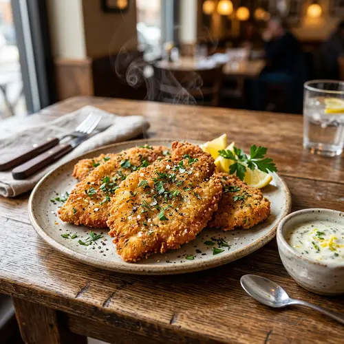 Crispy Cutlets with Savory Herbs | Delicious and Freshly Cooked