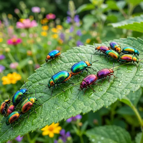 Colorful Lovebugs: Nature's Vibrant Creatures