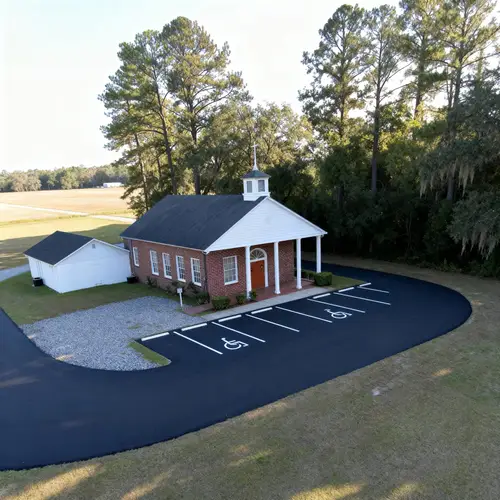 Redesign Church Parking Lot: Gravel or Asphalt Options