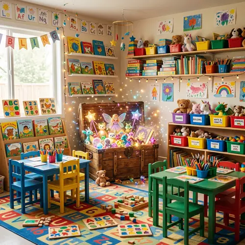 Magical Kindergarten Classroom: Games, Toys & Learning Fun