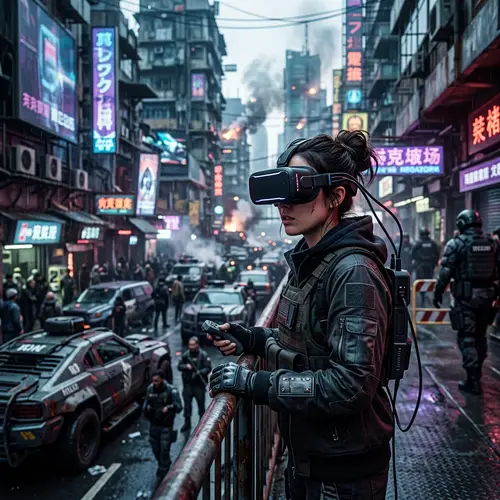 Explore a Cyberpunk Future with VR Technology