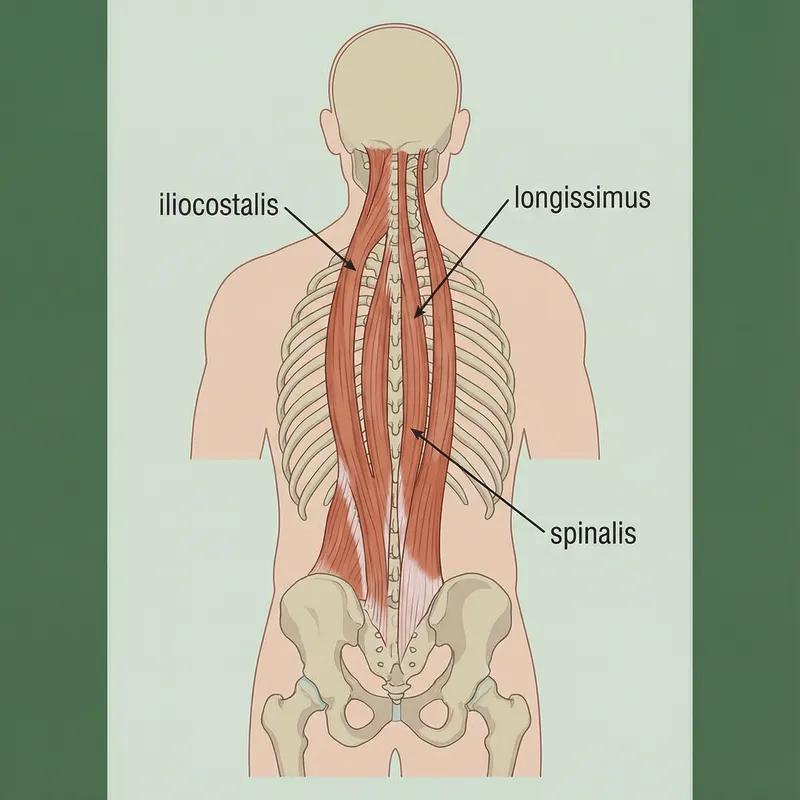 Erector Spinae Muscles Anatomy Image