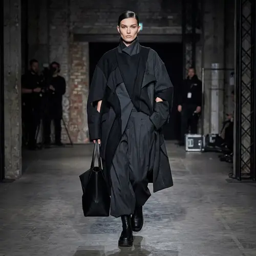 Dark Edgy Fashion Model | High Fashion Styles Showcase