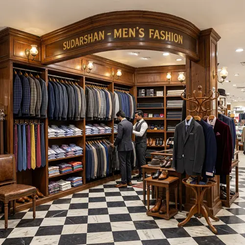 Men's Fashion Collection at Sudarshan: Suits, Ties, Shirts & More