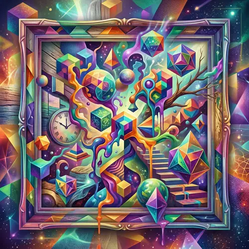 Imaginary Abstract Photo Representation | Surreal Shapes & Colors
