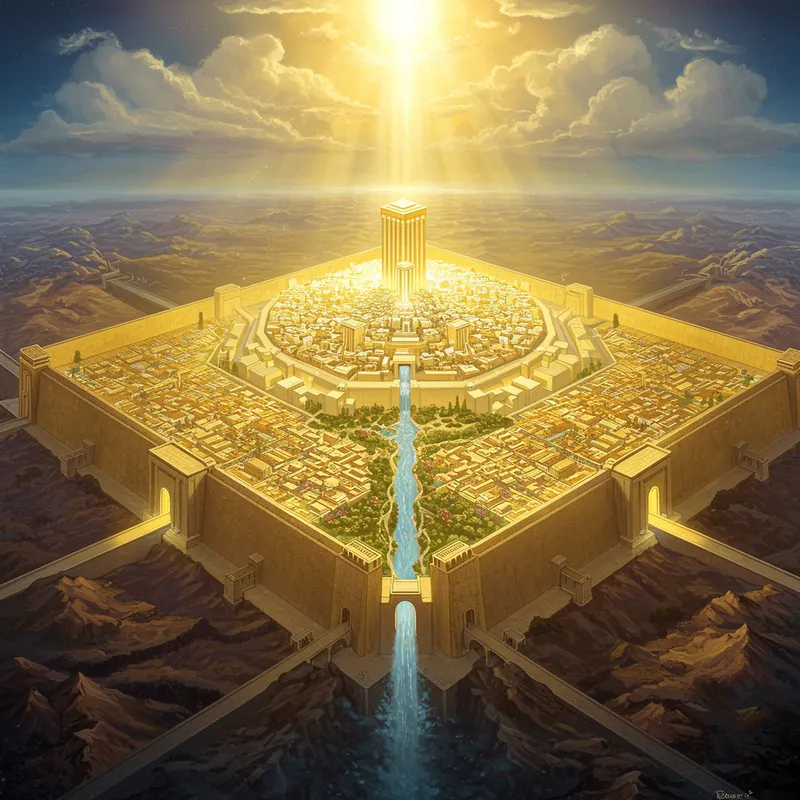 Kingdom of God: A Revelation Inspired Artwork