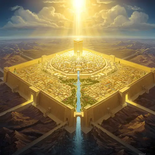 Kingdom of God: A Revelation Inspired Artwork