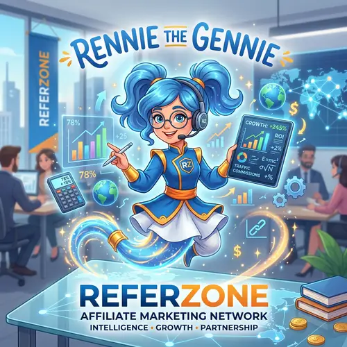 Meet Rennie the Gennie: Your Affiliate Marketing Buddy