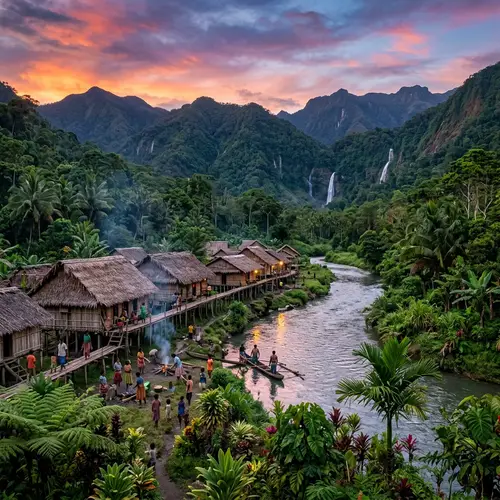 Breathtaking Papua New Guinea Landscape Exploration