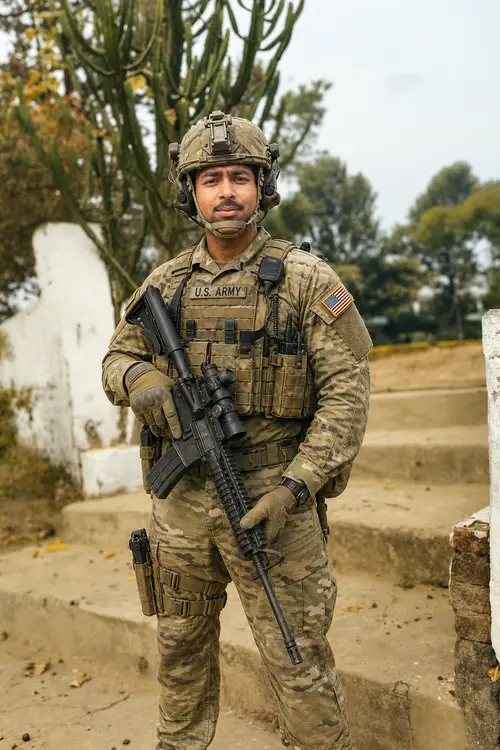 Modern US Army Soldier Transformation in 8K