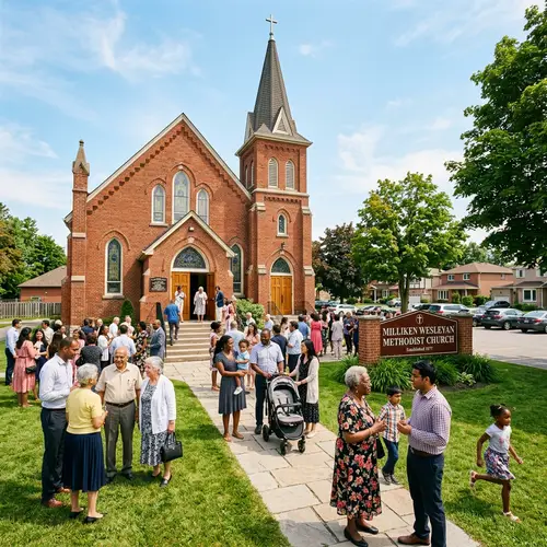 Milliken Wesleyan Methodist Church in Markham, Ontario