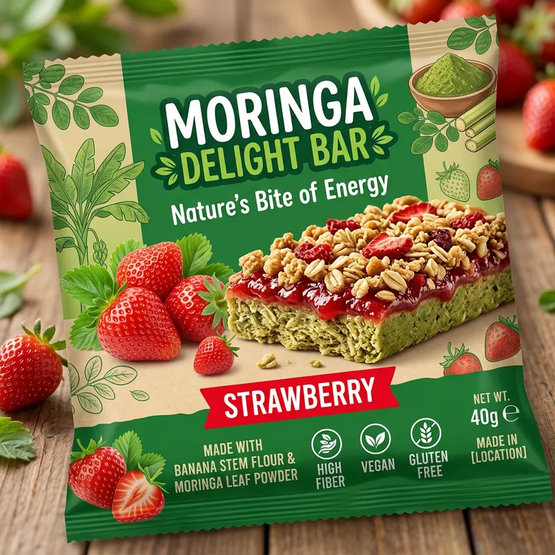 Moringa Delight Bar - Healthy Snack Options