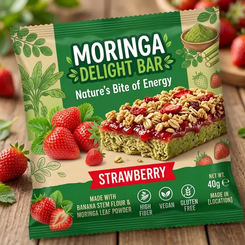 Moringa Delight Bar - Healthy Snack Options