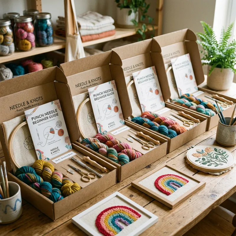 Beginner-Friendly Punch Needle Kits for Stunning Designs