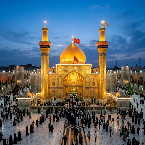 High Quality Imam Hussain Karbala Shrine Image