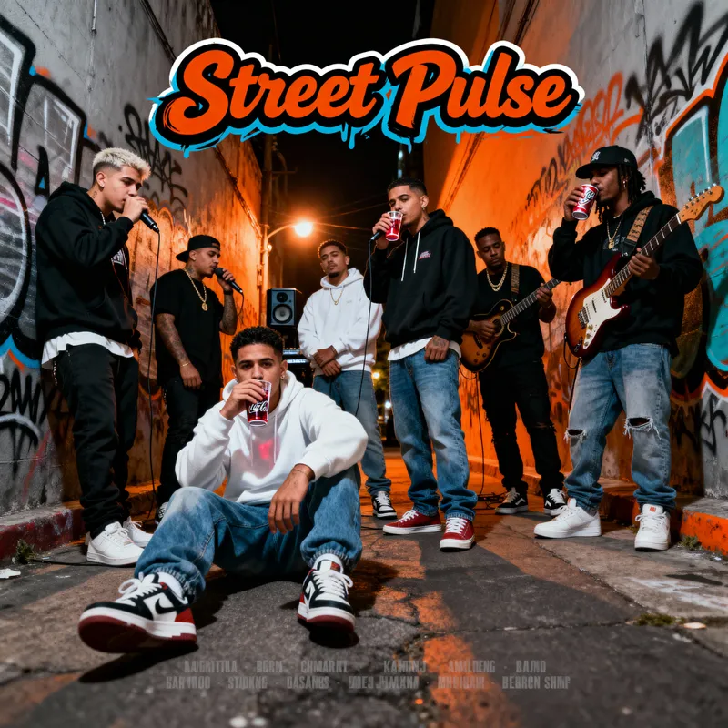 Urban Hip-Hop Album Cover Design