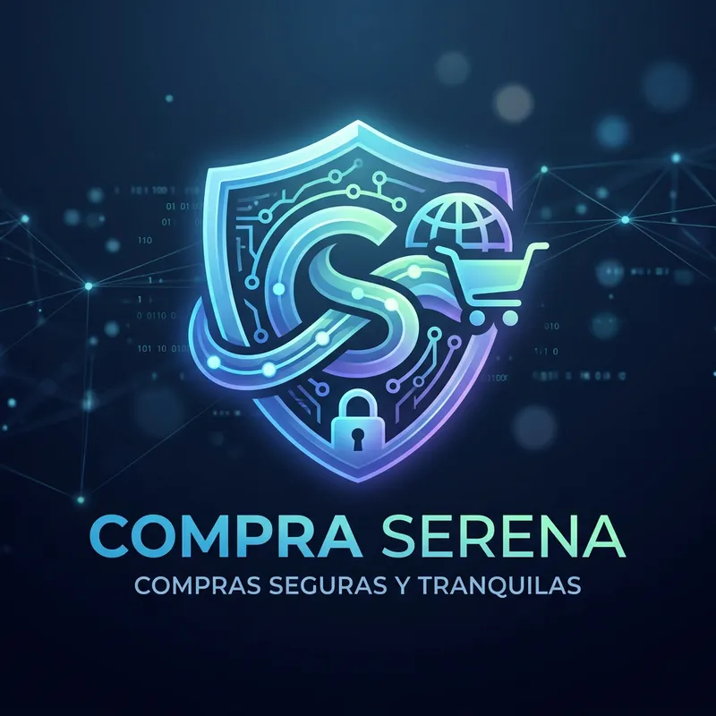 Futuristic Logo Design for Online Store - Compra Serena