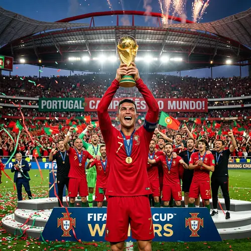 Ronaldo's World Cup Triumph with Portugal