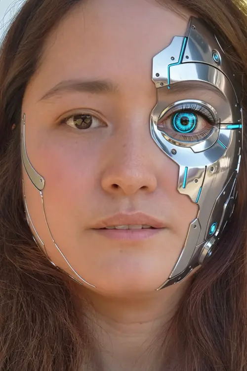 Beautiful Cyborg Transformation