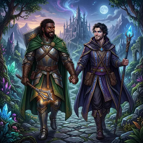 Fantasy Dungeons and Dragons Tale of Unity and Magic