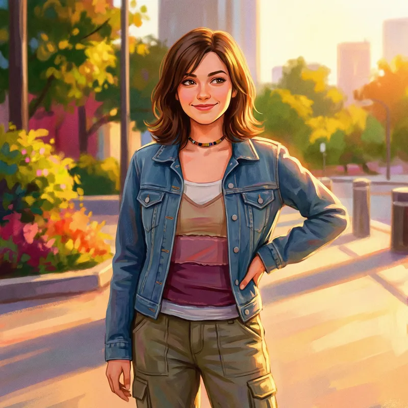 Nostalgic Early 2000s Model Portraits