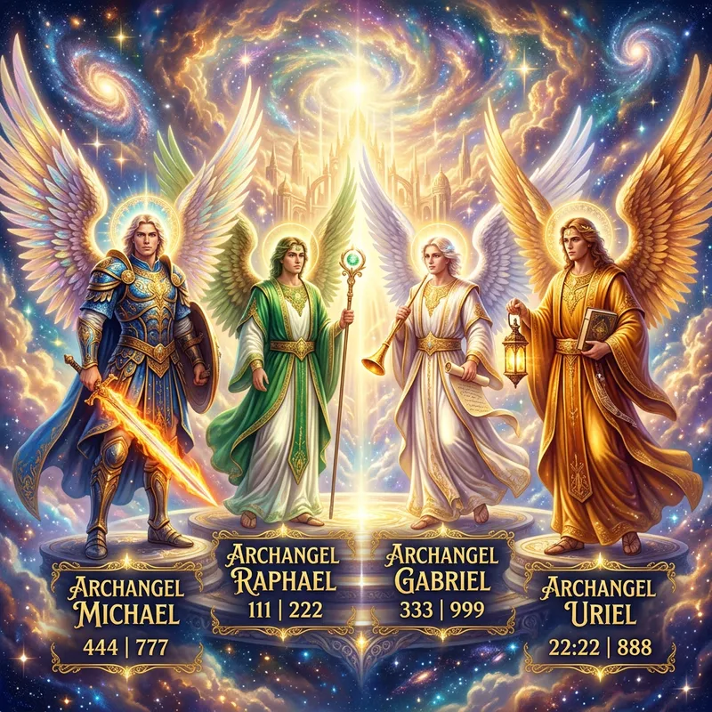 Archangels Names and Numbers | Discover Their Significance Archangels Names and Numbers | Discover Their Significance